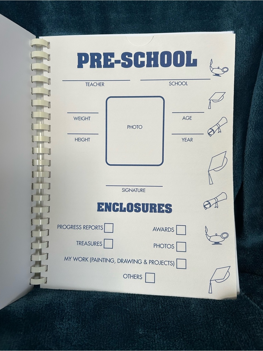 Graduation Memory Book - Gold Cover - Picture 3 of 4